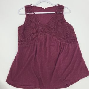 Maurices Sleeveless Blouse